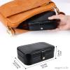 imageDajasan Christmas Gifts 2023 Portable Travel Jewelry Case Travel Jewelry Box Christmas Gifts Birthday Gifts for Women Girls Mom Grandma Black