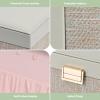 imageDajasan Jewelry Box for Girls Women Jewelry Organizer Box with Two Colors Jewelry Gift Box for Christmas Mothers Day Valentines Day Birthday Green