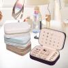 imageDajasan Velvet Travel Jewelry Box Mini Travel Jewelry Case Small Portable Travel Jewelry Organizer for Women Girls GreenModena