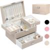 imageDajasan 3Layer Jewelry Box  Watch Case for Men