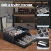 imageDajasan 3Layer Jewelry Box  Watch Case for Men