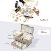 imageDajasan 3Layer Jewelry Box  Watch Case for Men
