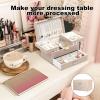 imageDajasan Portable Cosmetic Bag for Girls  Jewelry Storage Box