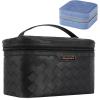 imageDajasan Large Capacity Makeup Bag  Mini Travel Jewelry Case