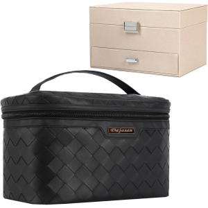 imageDajasan Portable Cosmetic Bag for Girls  Jewelry Storage Box